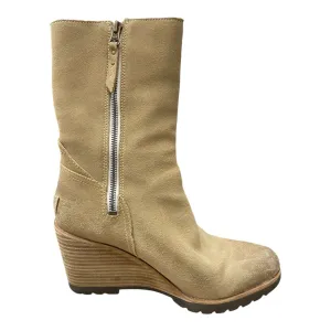 Boots Designer By Sorel In Tan, Size: 8 group walk Soft Neutral