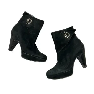 Boots Designer By Stuart Weitzman In Black, Size: 8 Comfort Flex Posture aid