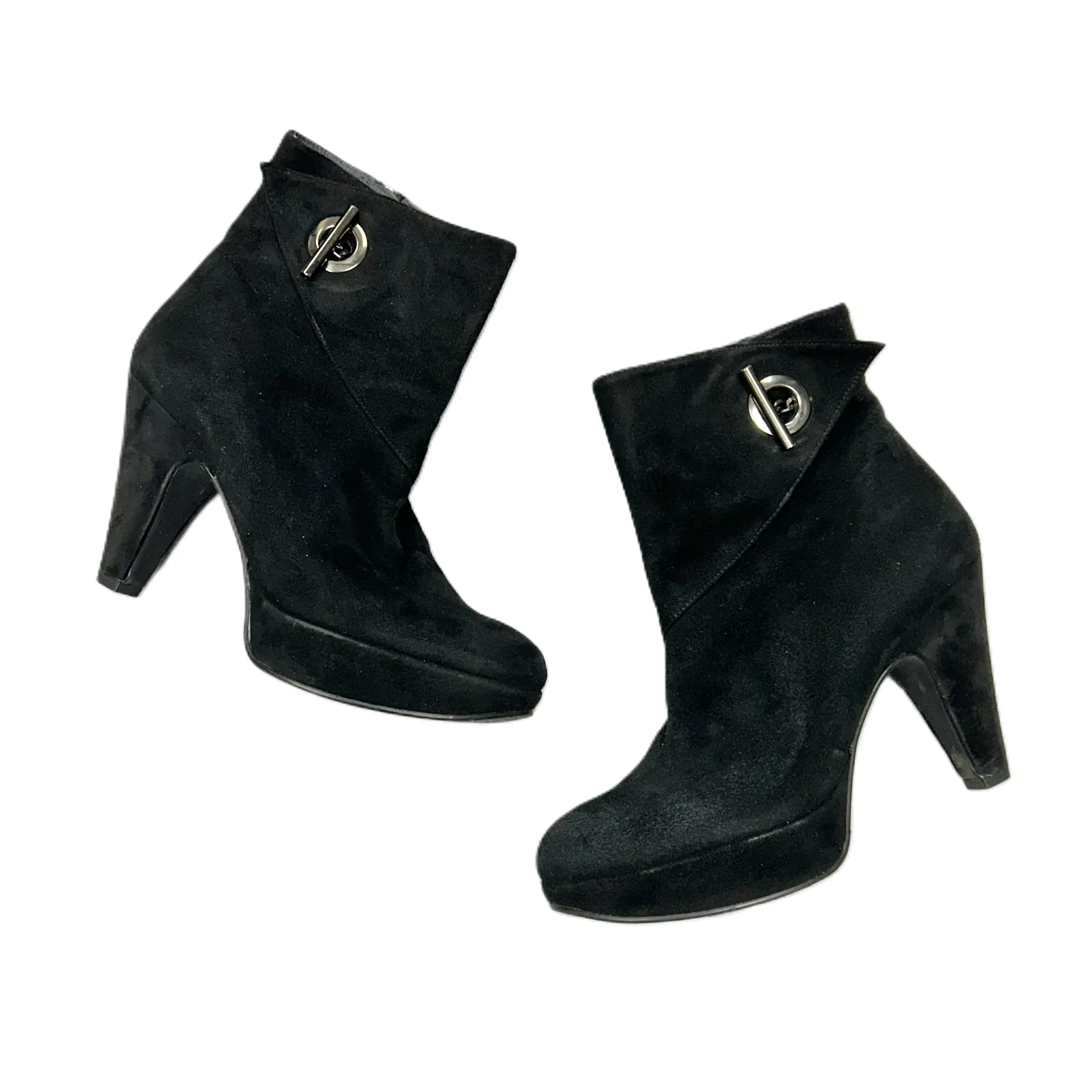 Boots Designer By Stuart Weitzman In Black, Size: 8 Comfort Flex Posture aid