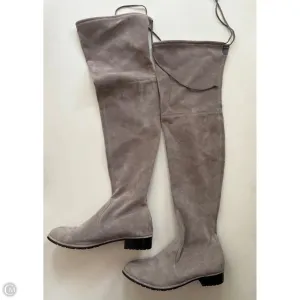 Boots Designer By Stuart Weitzman In Grey, Size: 9 Flexibility Rolling Motion Design
