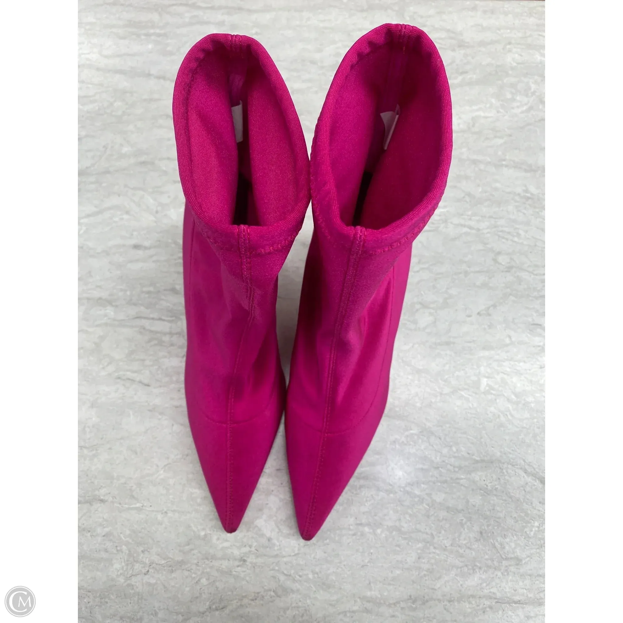 Boots Designer By Stuart Weitzman In Pink, Size: 11.5 Retro Mood