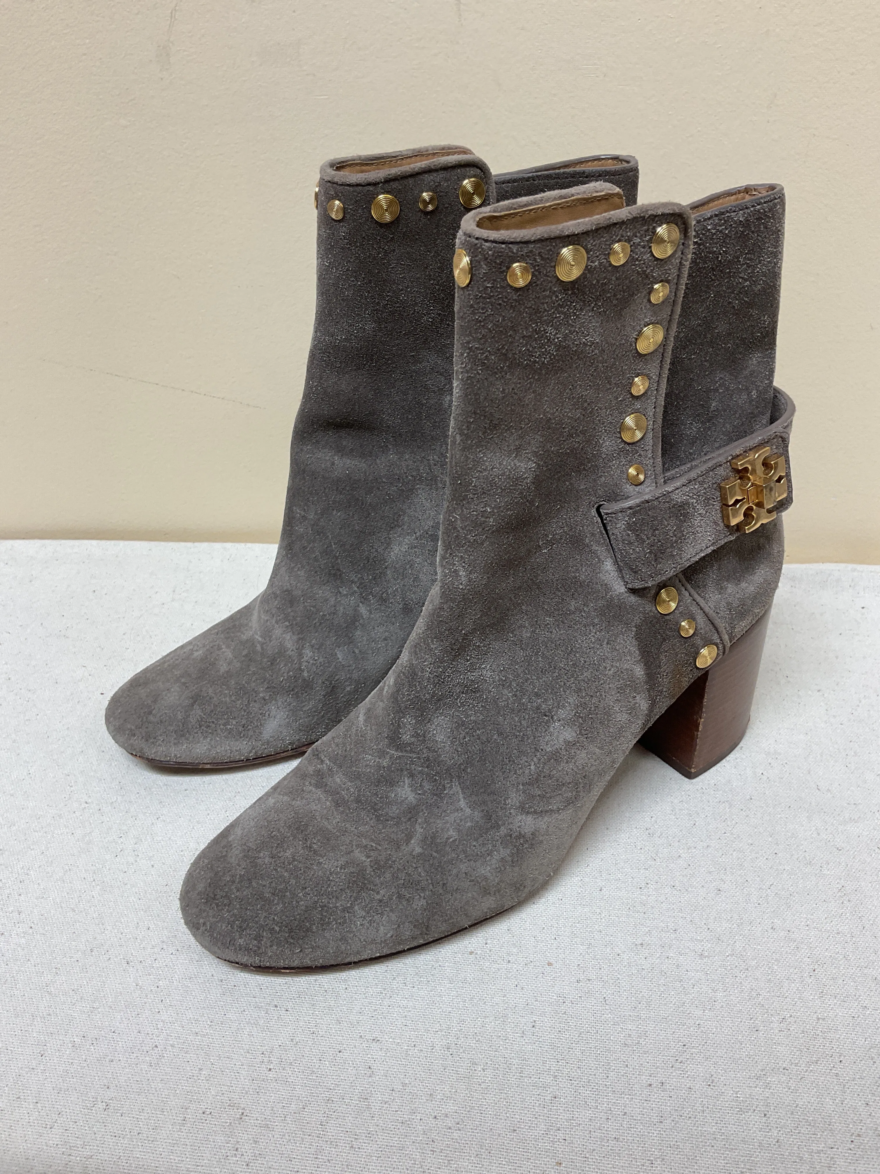 Boots Designer By Tory Burch In Grey, Size:7 Move Bold Cushioned Insole