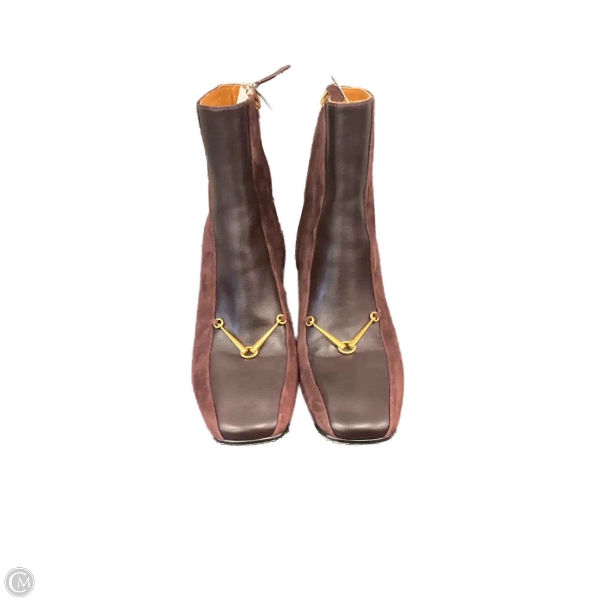 Waterproof Outdoor Travel Boots Designer By Tory Burch In Maroon, Size: 8