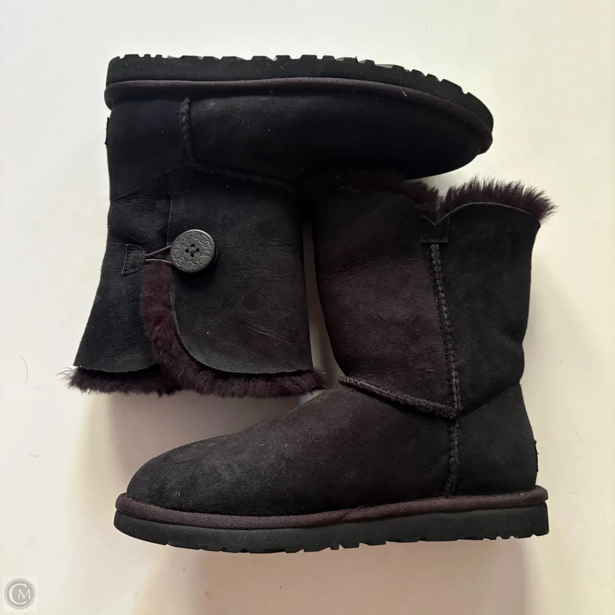 Boots Designer By Ugg In Black, Size: 6 Dad Style Resort Mood