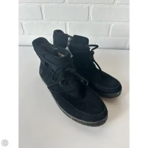 Boots Designer By Ugg In Black, Size: 8 Good Traction Best Seller