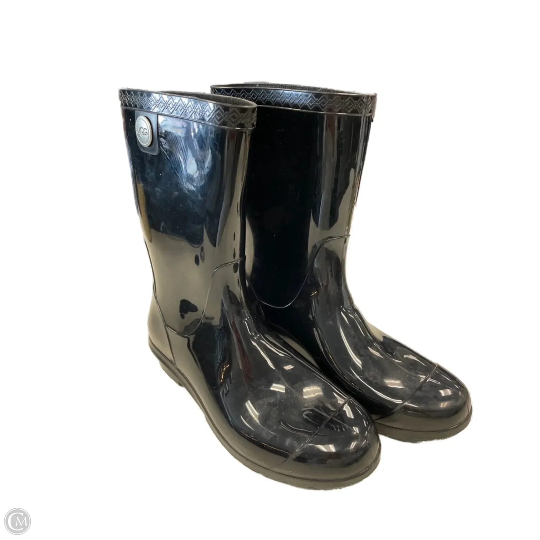 Boots Designer By Ugg In Black, Size: 8 Quick Motion Play Mode