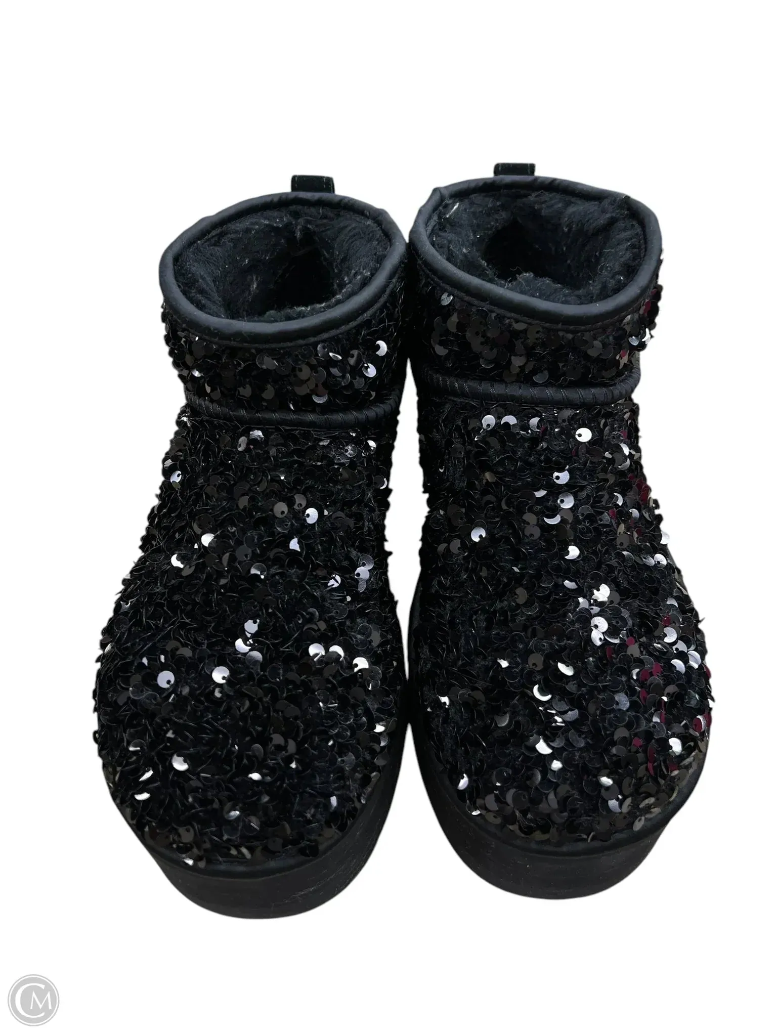 Boots Designer By Ugg In Black, Size: 8 Urban Sleek Clean Step