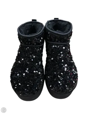Boots Designer By Ugg In Black, Size: 8 Urban Sleek Clean Step