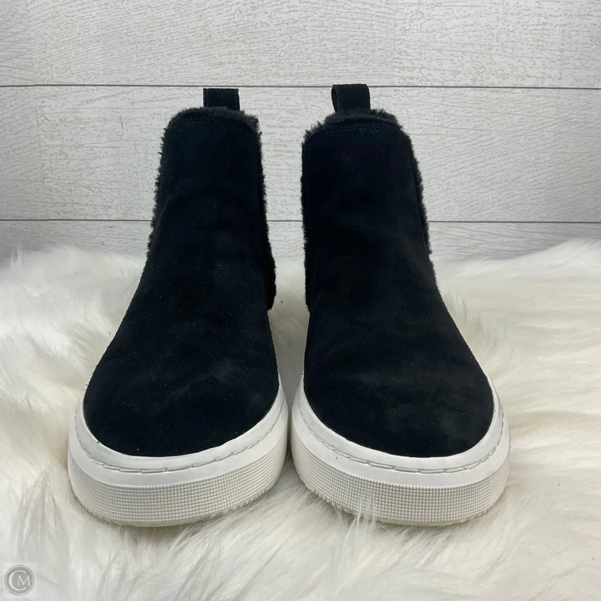 Boots Designer By Ugg In Black, Size: 8 Quick Motion Free Soul