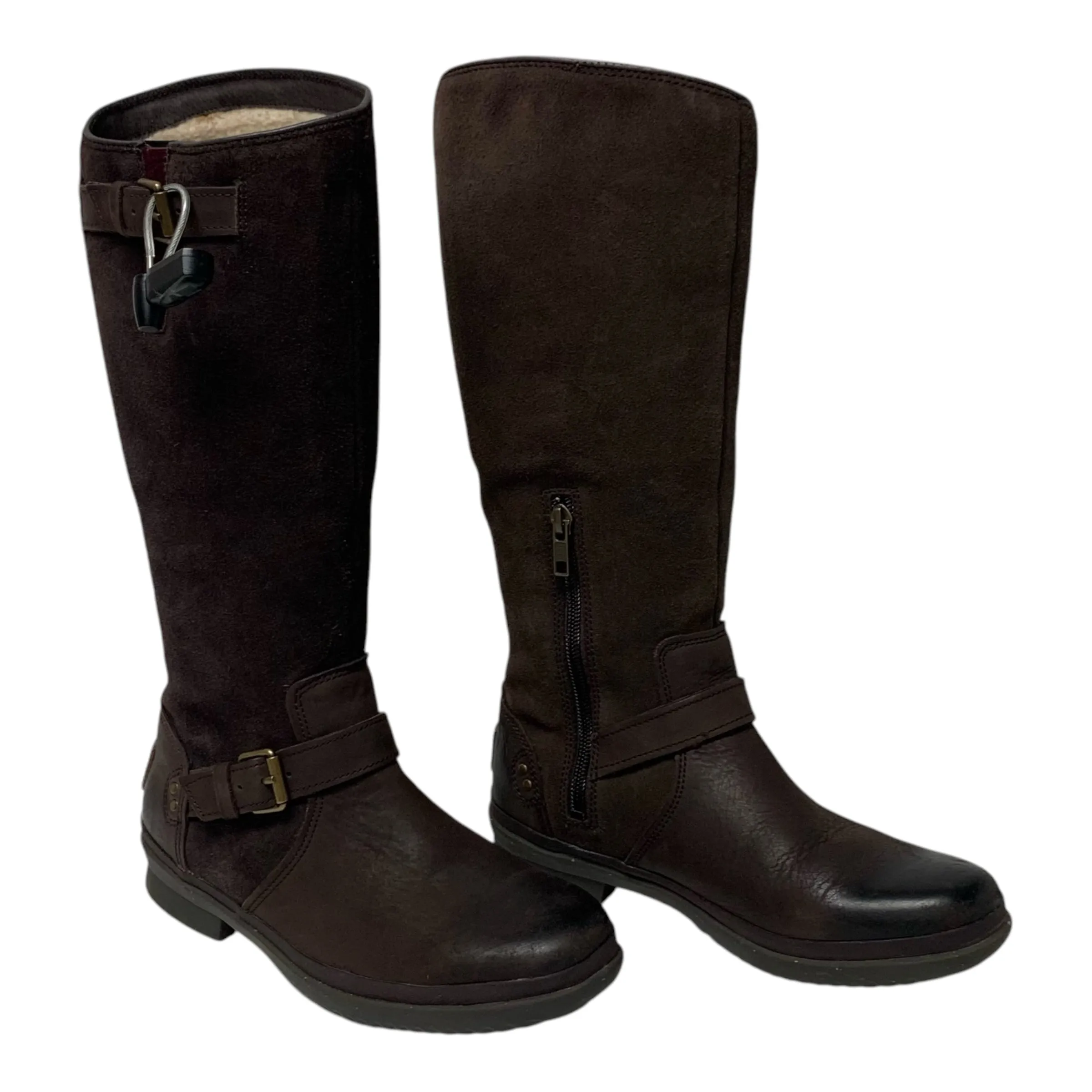 Secure Game Edge Boots Designer By Ugg In Brown, Size: 6.5