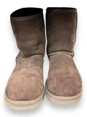 Boots Designer By Ugg In Brown, Size: 8 Sole Soft Park Day
