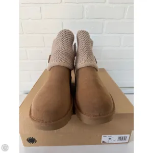 Boots Designer By Ugg In Tan, Size: 11 Joy Mood Bold Tone