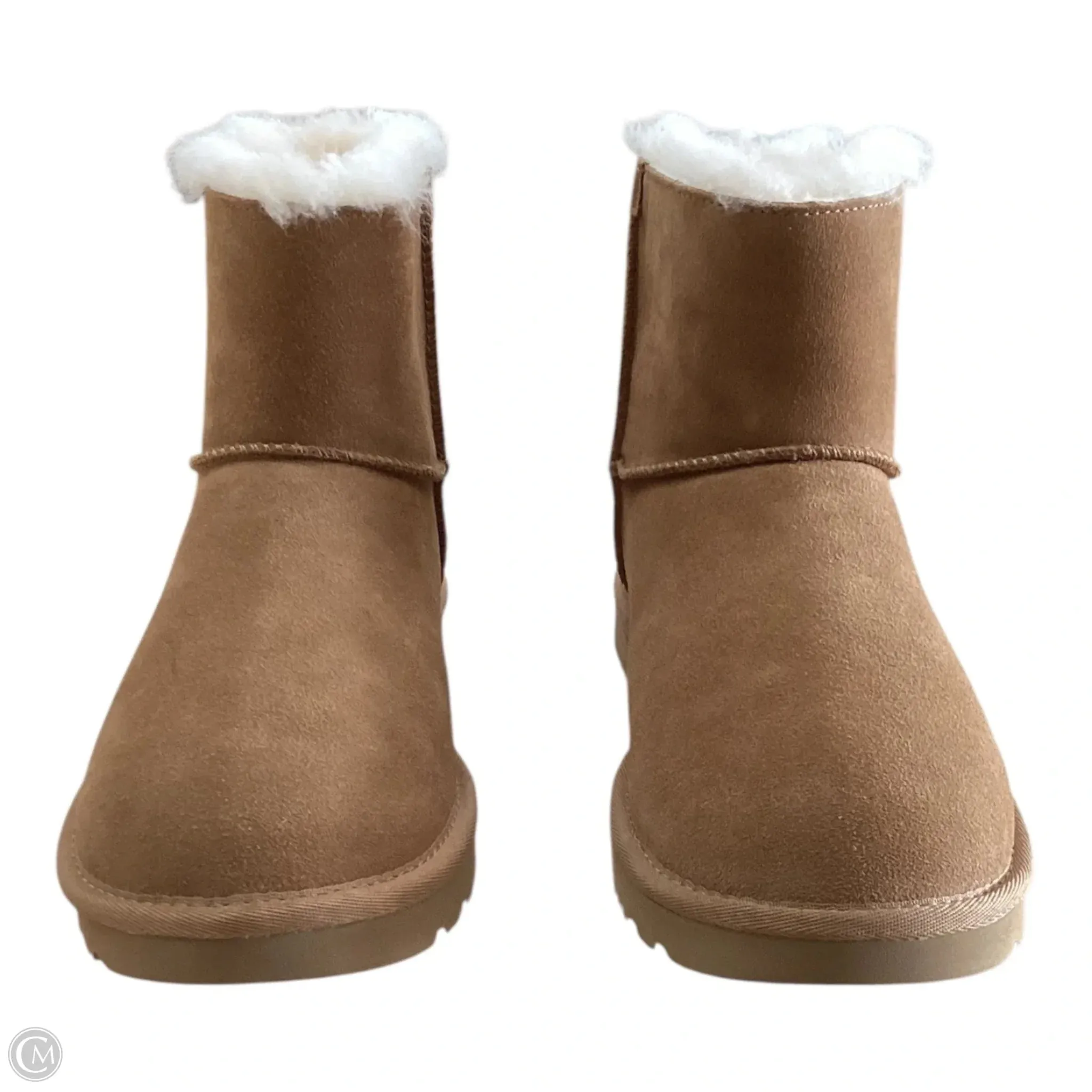 Boots Designer By Ugg In Tan, Size: 11 Cushioned Insole Technology