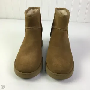 Boots Designer By Ugg In Tan, Size: 6.5 Antique Glow