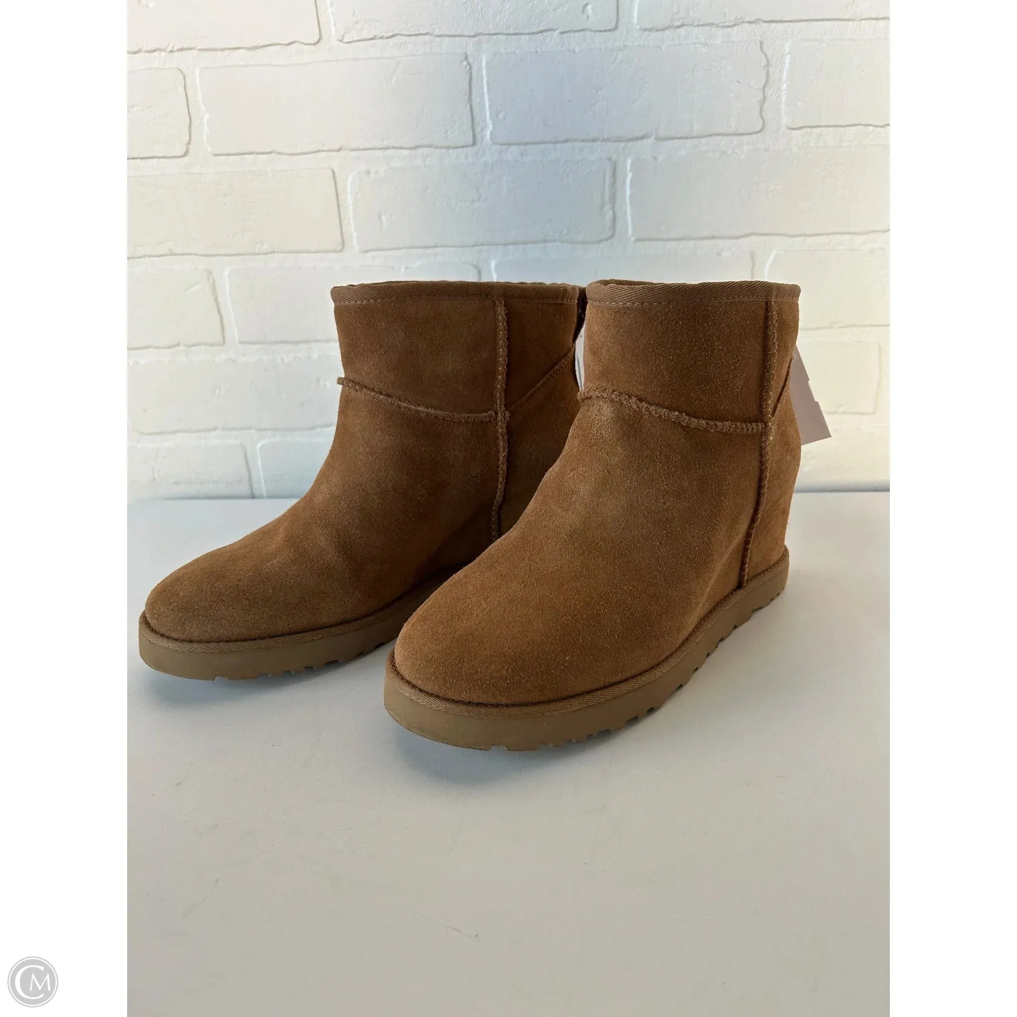 Boots Designer By Ugg In Tan, Size: 8 Energy Core