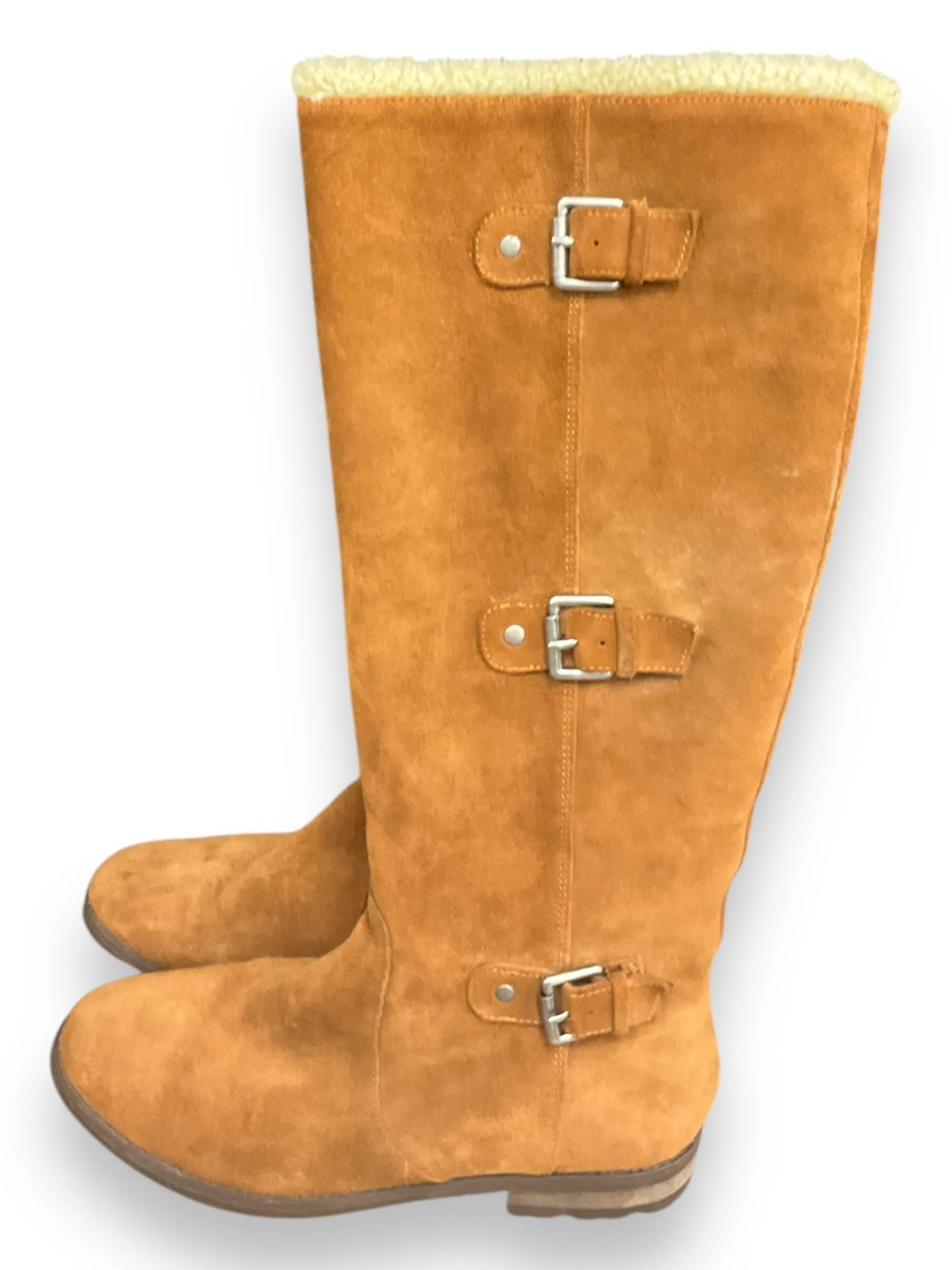 Boots Knee Flats By Alfani In Brown, Size: 7 Practical Use