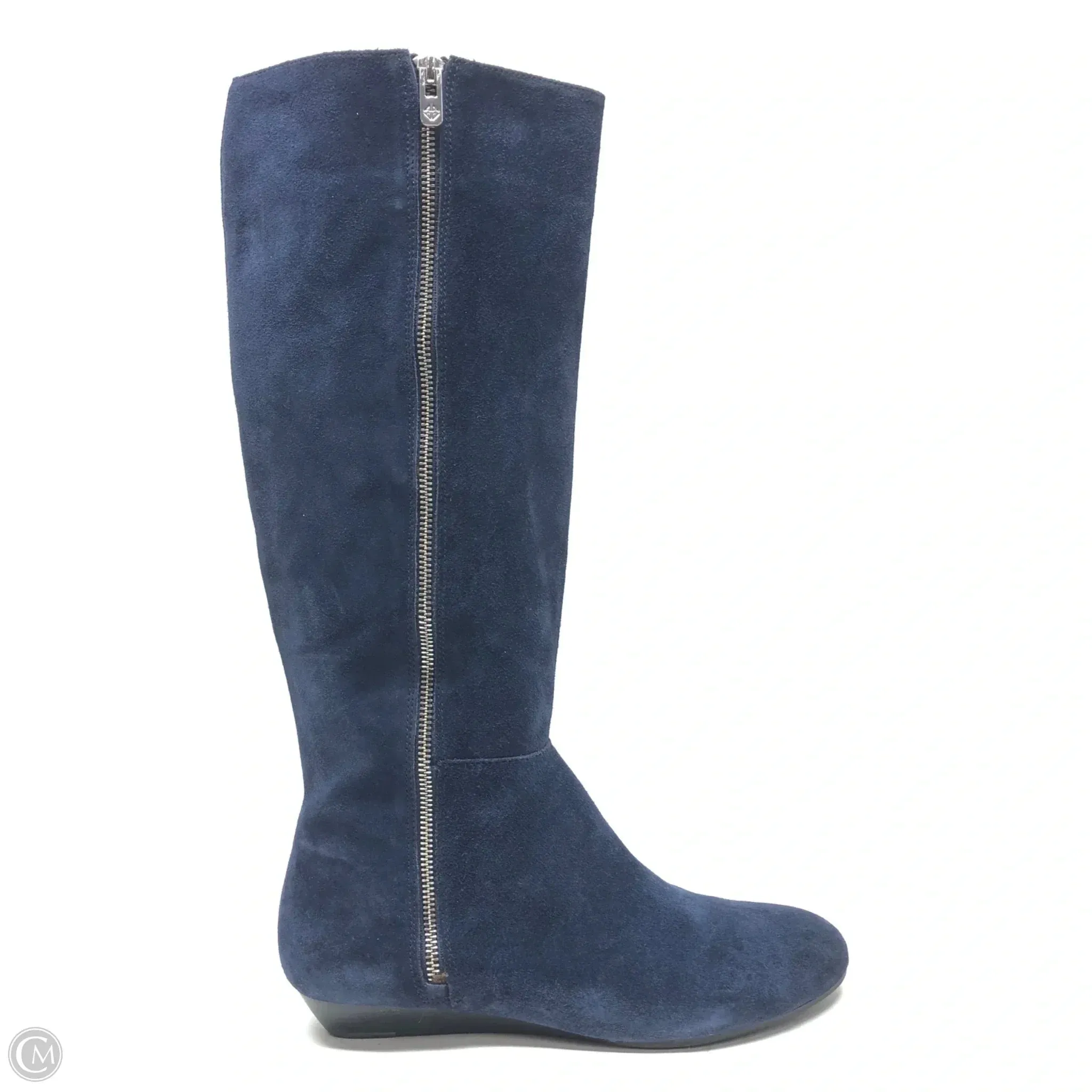 Boots Knee Flats By Antonio Melani In Navy, Size: 9.5 Classic Fit