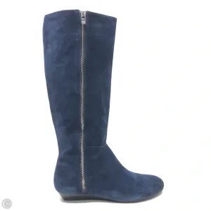 Boots Knee Flats By Antonio Melani In Navy, Size: 9.5 Classic Fit