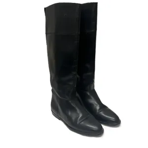 Comfortable Feel Boots Knee Flats By Calico In Black, Size: 8.5