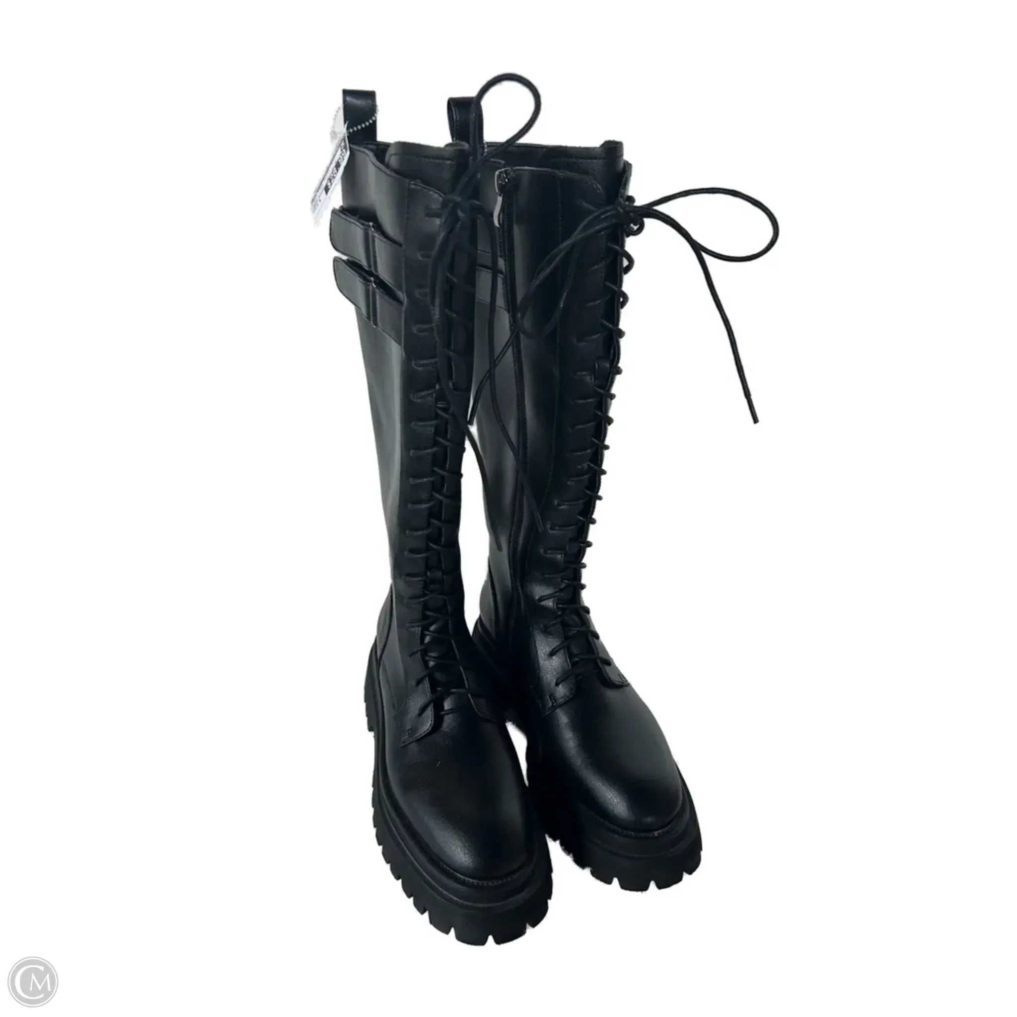 Boots Knee Flats By Cme In Black, Size: 7.5 Ultimate Style Anti Odor Winter Walker