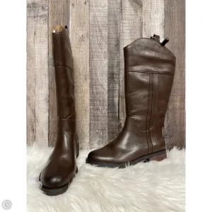 Boots Knee Flats By Crown Vintage In Brown, Size: 9 Travel purpose Shock Absorbing