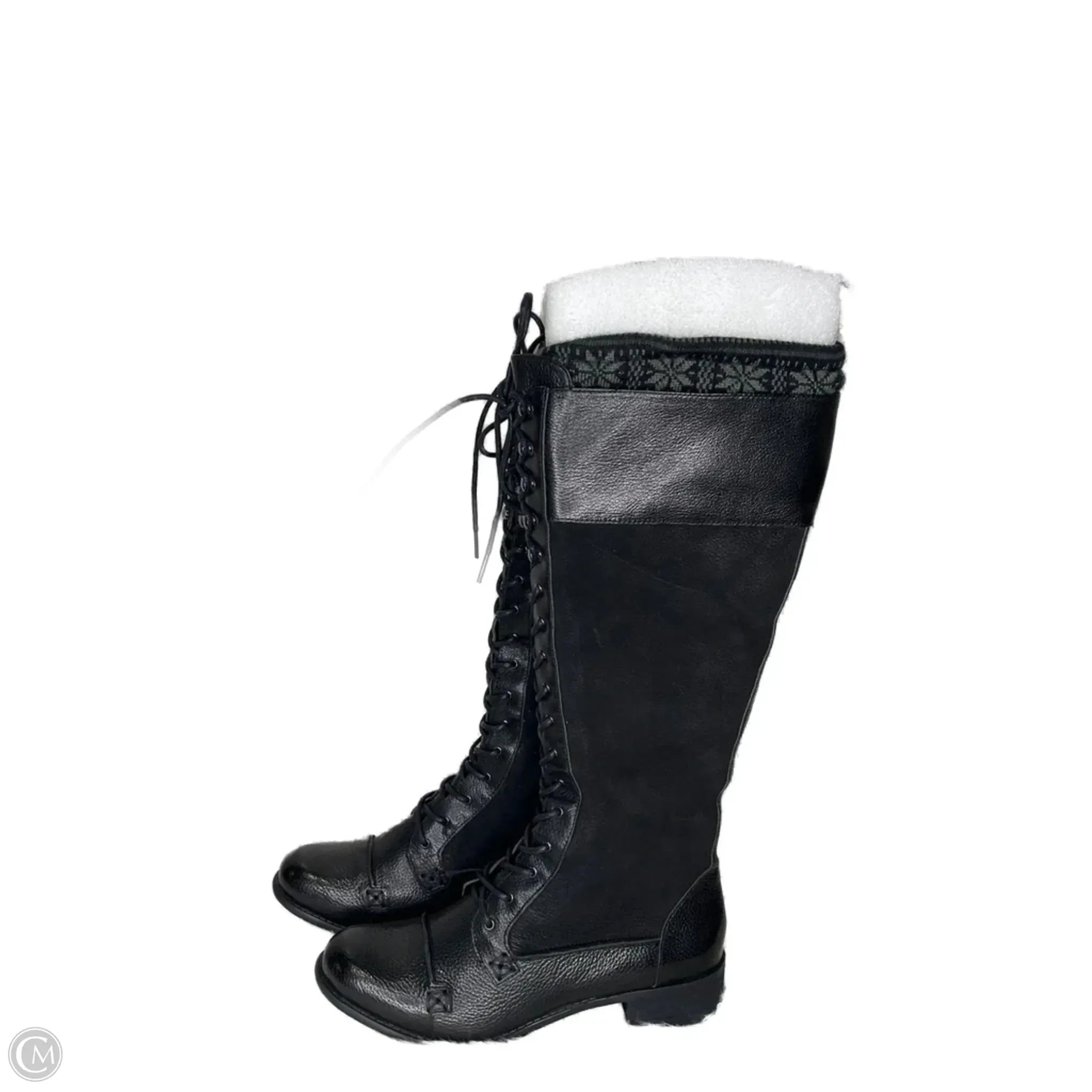 Comfy Cushion Training Ground Boots Knee Flats By Giani Bernini In Black, Size: 7.5