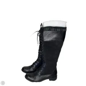 Comfy Cushion Training Ground Boots Knee Flats By Giani Bernini In Black, Size: 7.5