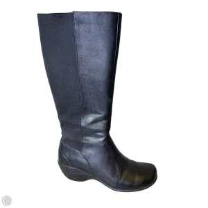 Boots Knee Flats By Hush Puppies In Black, Size: 8 Shock Absorbing