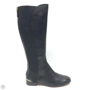 Cushioned heel On-the-Go Wear Boots Knee Flats By Louise Et Cie In Black, Size: 7