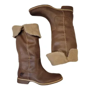 Lightweight Footwear Boots Knee Flats By Timberland  Size: 7