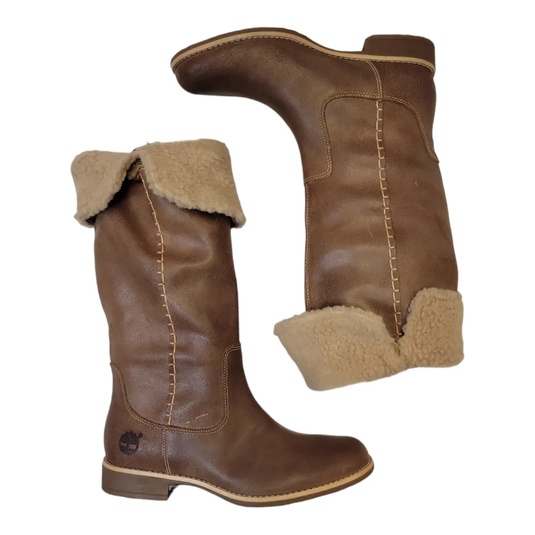 Lightweight Footwear Boots Knee Flats By Timberland  Size: 7