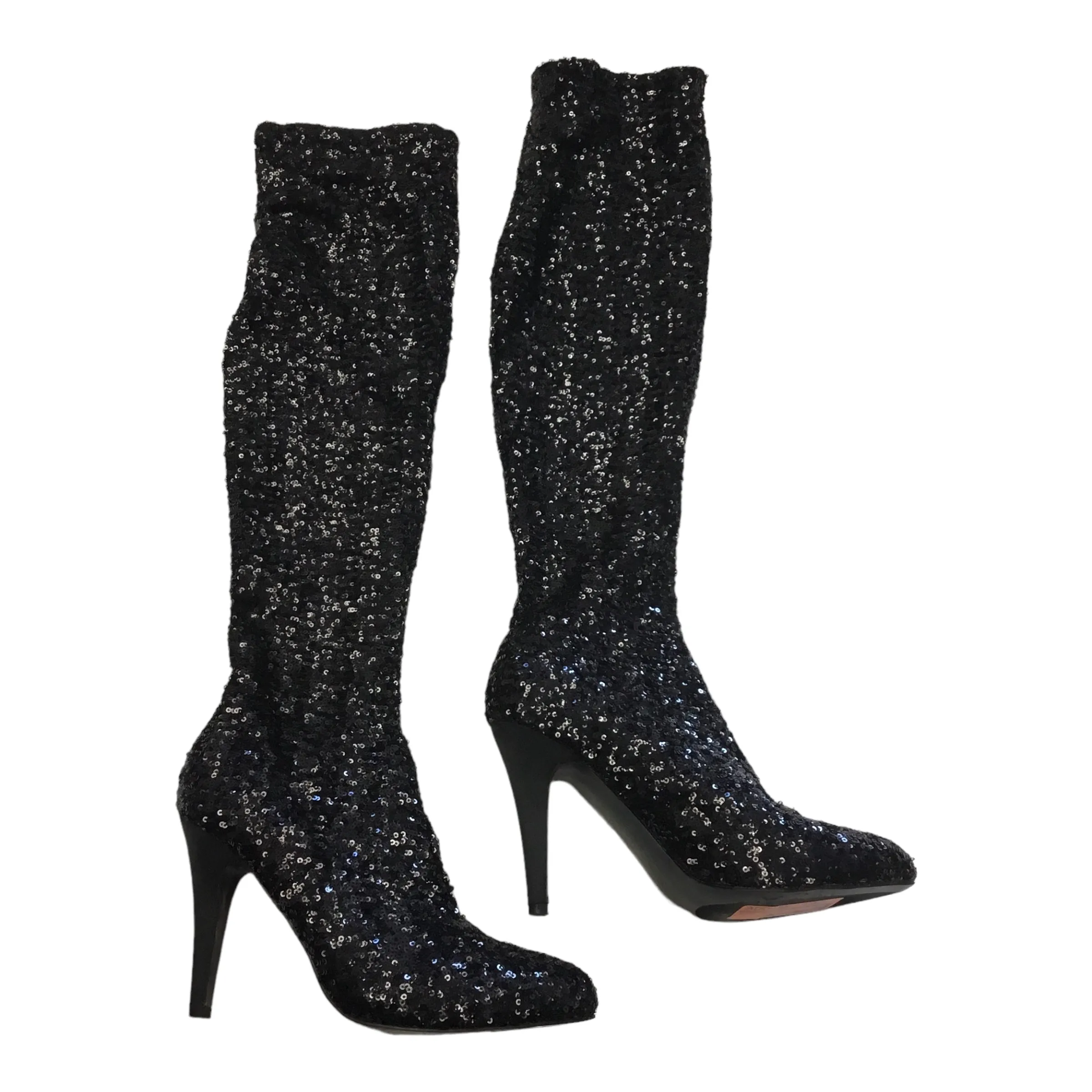 Trail Strength Boots Knee Heels By Boston Proper  Size: 8