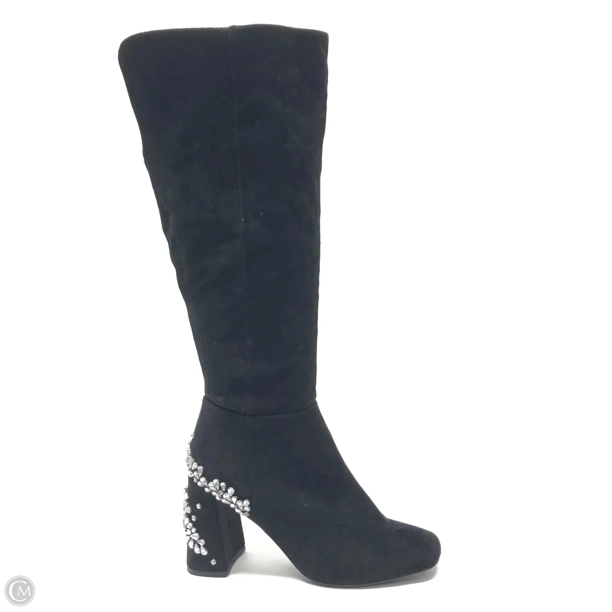 Built For Comfort Rugged Function Boots Knee Heels By Charles By Charles David In Black, Size: 7