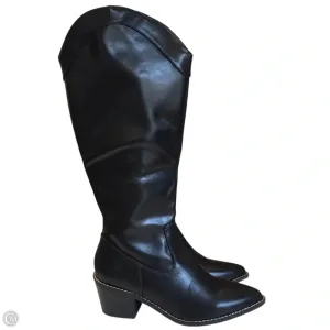 Comfort Lining Active Nomad Neutral Tones Boots Knee Heels By Dream Pairs In Black, Size: 11