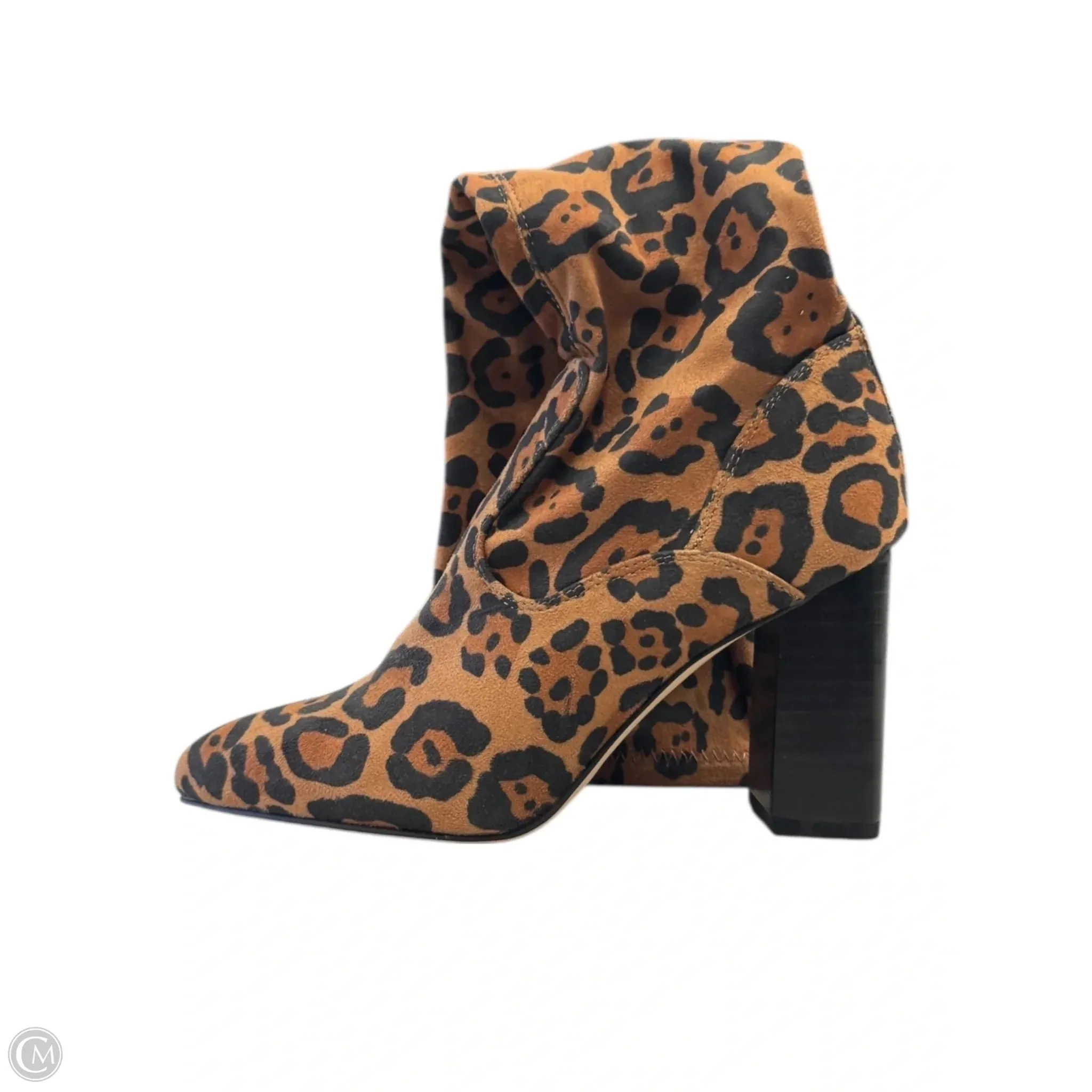 Superior Design Boots Knee Heels By Franco Sarto In Animal Print, Size: 7