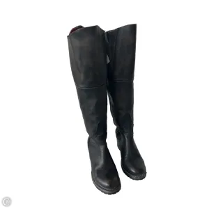 Boots Knee Heels By Freebird In Brown, Size: 7 Arch Support System Functional Design