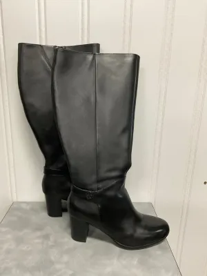 Winter Walk Eco Material Snow Trekker Boots Knee Heels By Giani Bernini In Black, Size: 7