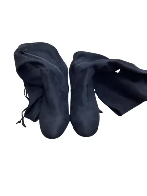 Boots Knee Heels By Kelly And Katie In Black, Size: 8 Trail Mode