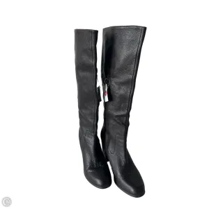 Water Repellent Boots Knee Heels By Lands End In Brown, Size: 11