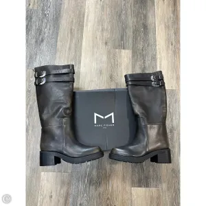 Boots Knee Heels By Marc Fisher In Brown, Size: 7.5 Rugged Built Cold Climate Insulated Stylish Explorer