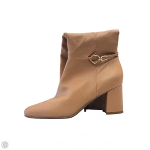 Street Ready Anti Odor Daily Walks Boots Knee Heels By Naturalizer In Beige, Size: 7