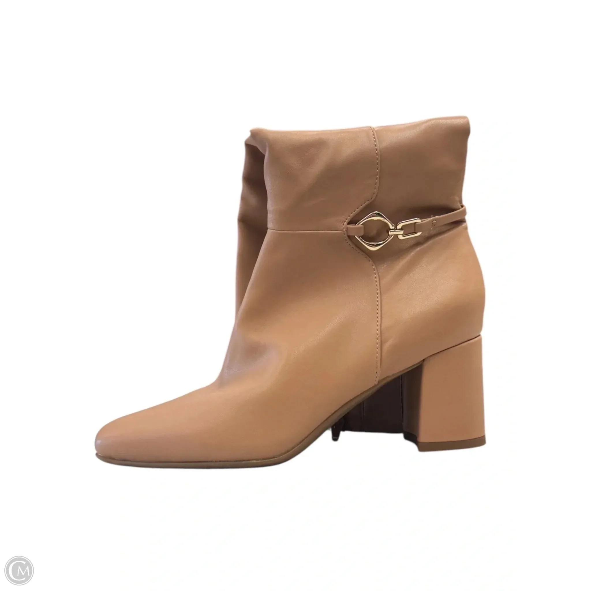 Street Ready Anti Odor Daily Walks Boots Knee Heels By Naturalizer In Beige, Size: 7