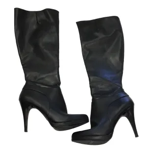 Insulated Cold Climate Moisture   Wicking Boots Knee Heels By Nine West  Size: 9.5