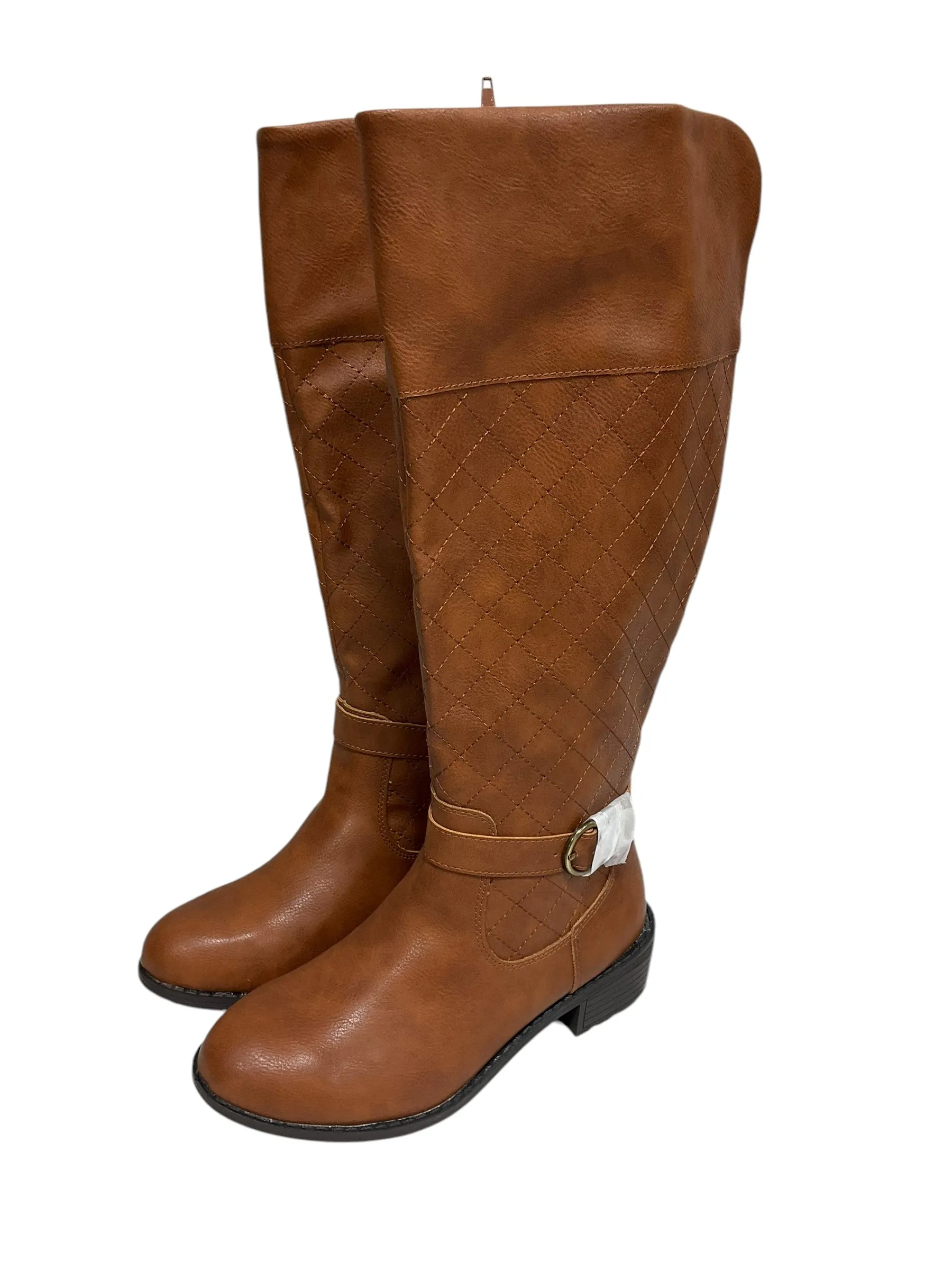 Anti Odor Trail Exploration Cabin Cozy Boots Knee Heels By St Johns Bay In Tan, Size: 6