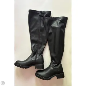 Lace-Up Closure Boots Knee Heels By Torrid In White, Size: 9.5