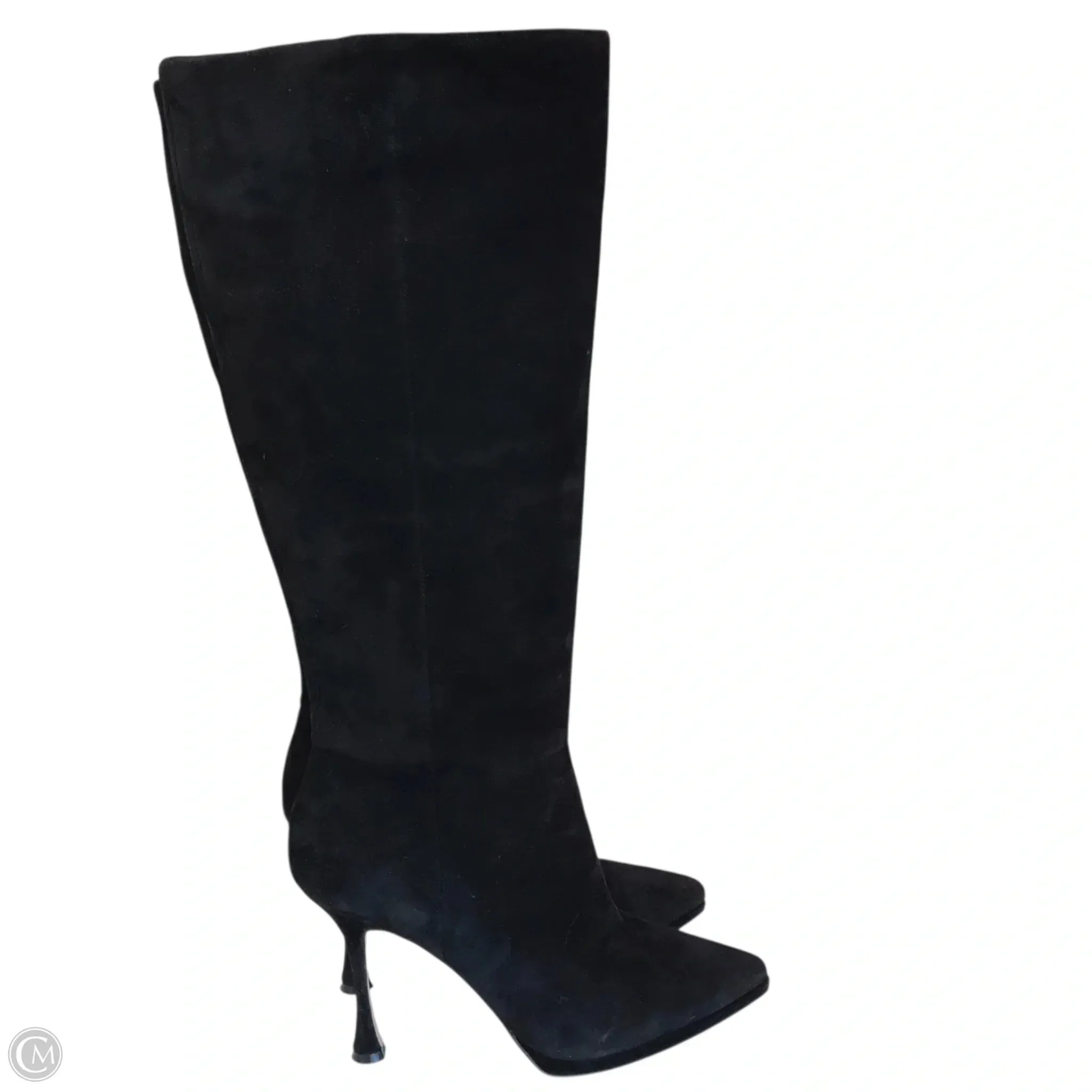 Energy return Feather Light Comfort Seeker Boots Knee Heels By Vince Camuto In Black, Size: 8.5