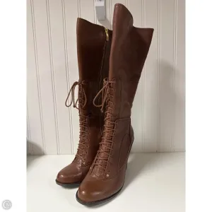 Supportive Design Arch support Boots Knee Heels By Vince Camuto In Brown, Size: 6