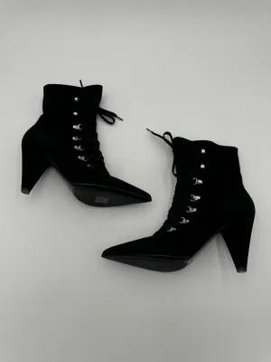 Boots Luxury Designer By Gianvito Rossi In Black, Size: 7.5 Enhanced grip Posture Aligning Footbed