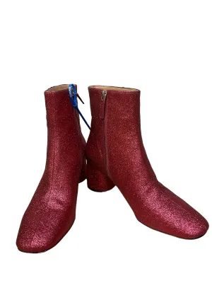 Boots Luxury Designer By Marc Jacobs In Pink, Size: 9.5 Heart Glow Daily Comfort