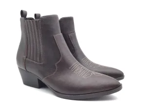 Boots Western By Clothes Mentor In Brown, Size: 8 Rodeo Event Stretchable Material